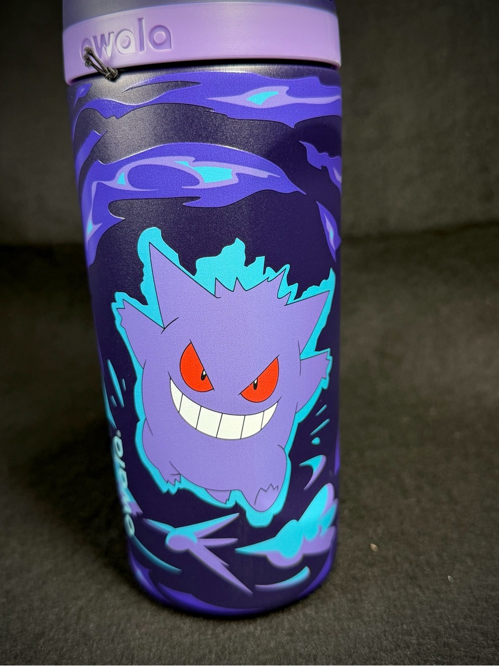 Owala 16 fl oz FreeSip Water Bottle- Gengar In The Shadows